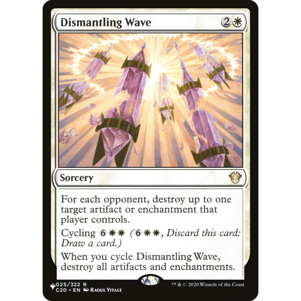 Dismantling Wave (PLST-C20-25) - Single