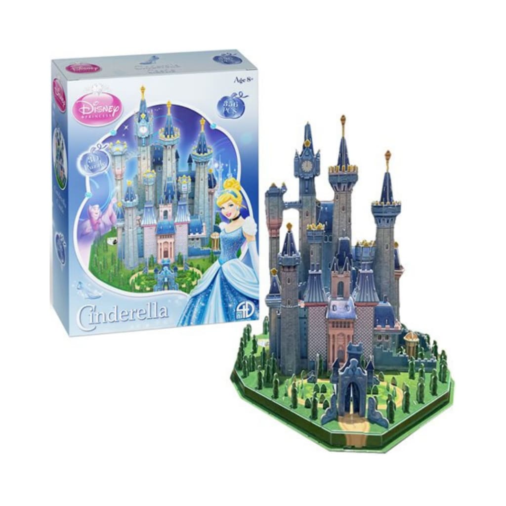 Disney Cinderella Castle 3D Model Puzzle Kit