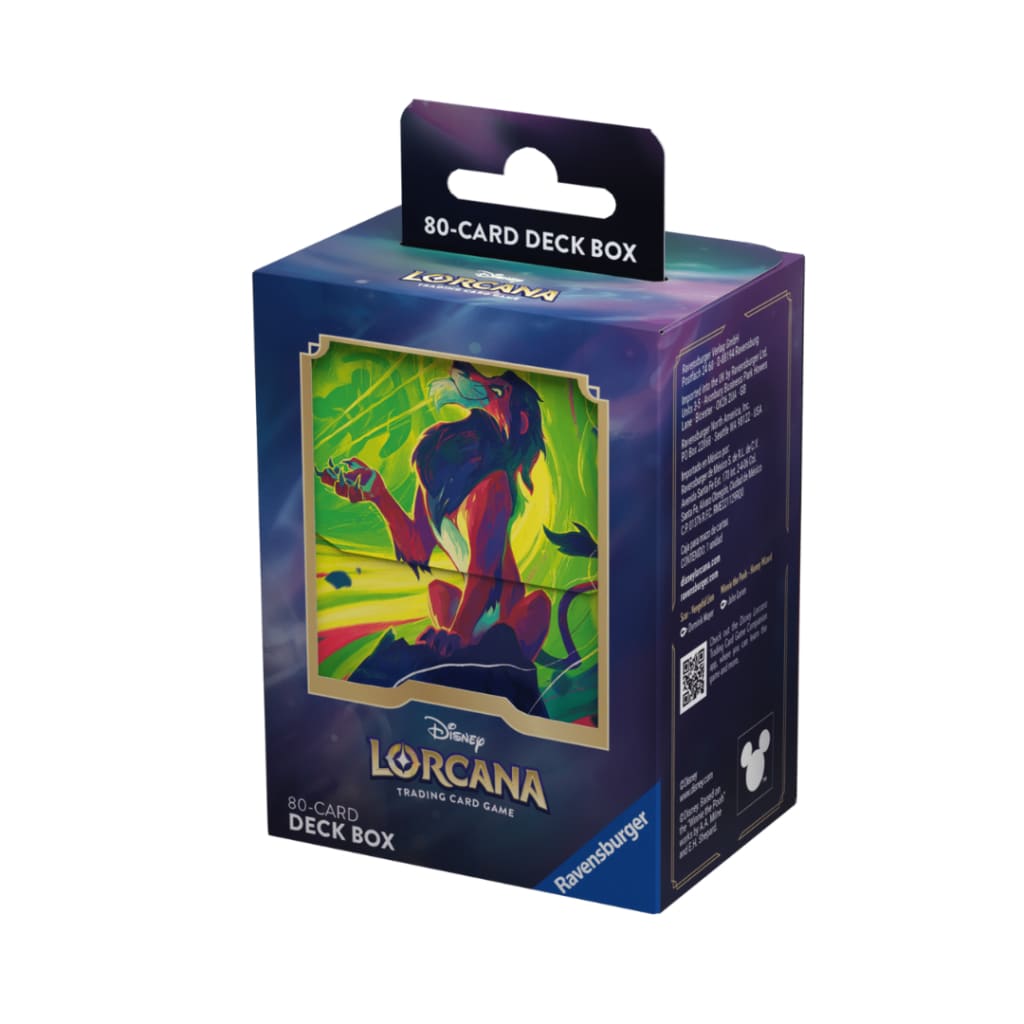 Disney Lorcana: Set 6 - Azurite Sea Deck Box (Scar)