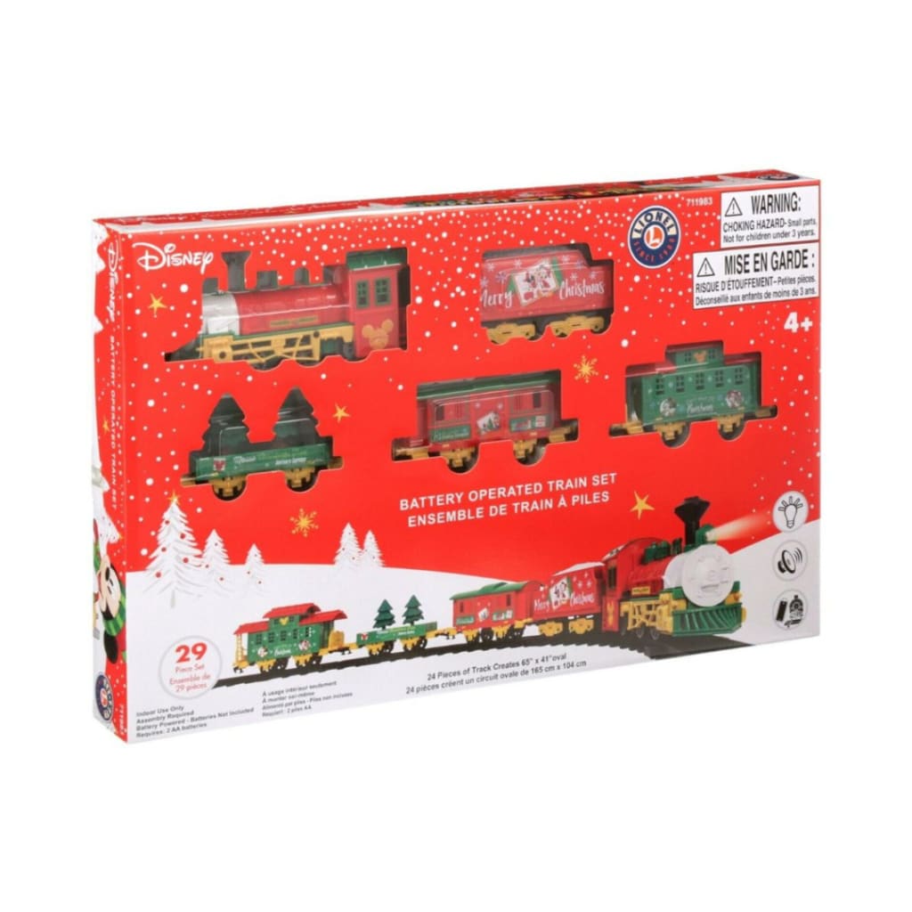 Disney Mickey Mouse Holiday Mini Train by Lionel