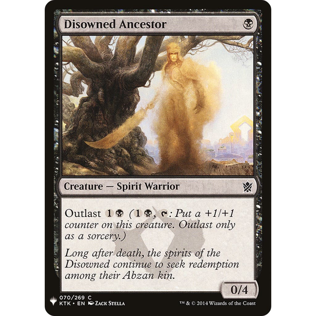 Disowned Ancestor (PLST-KTK-70) - Single