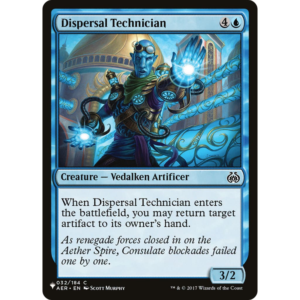 Dispersal Technician (PLST-AER-32) - Single