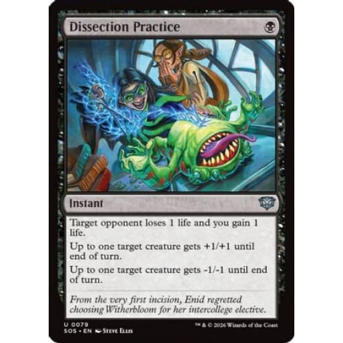 Dissection Practice (SOS-079) Foil - Single