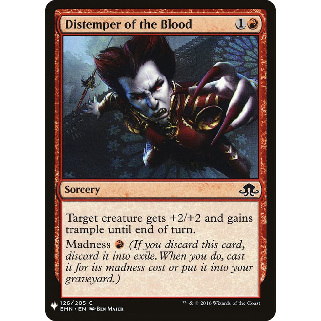 Distemper of the Blood (PLST-EMN-126) - Single