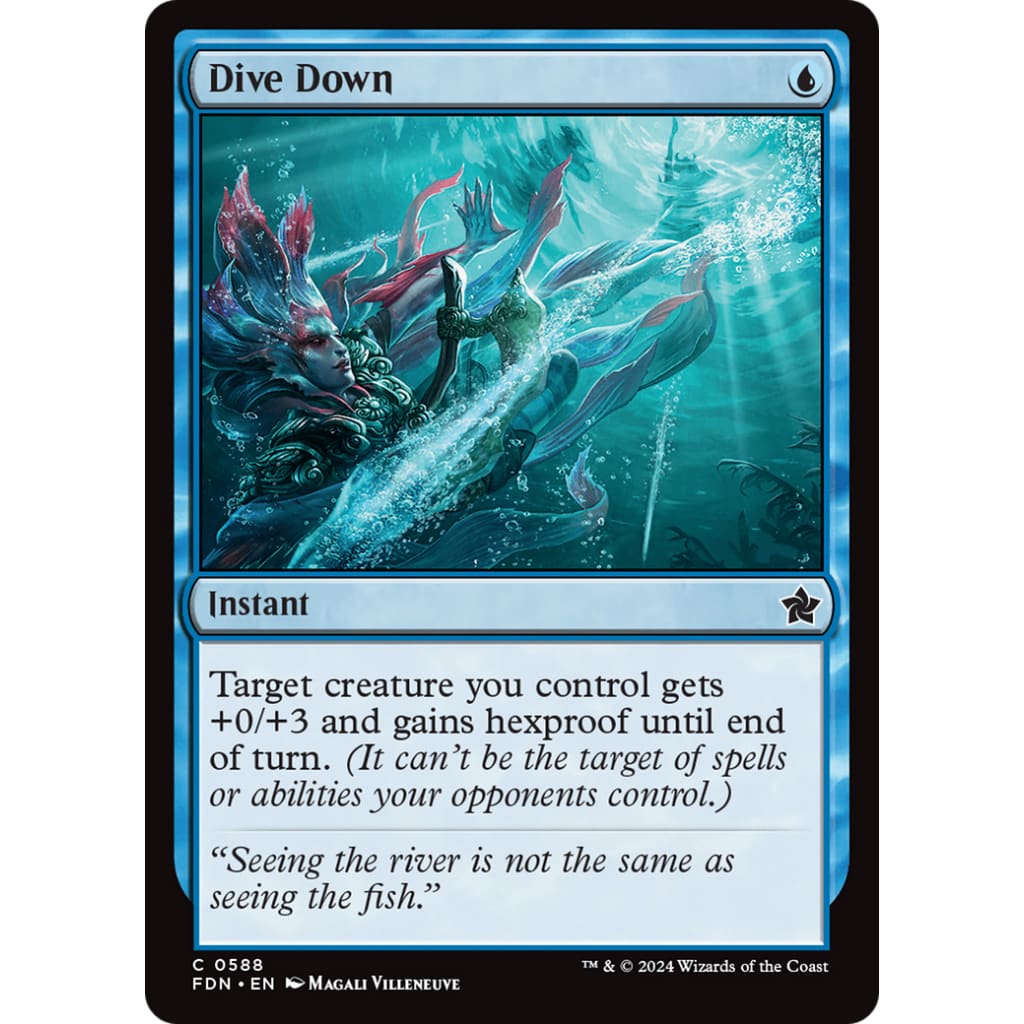 Dive Down (FDN-588) - Single