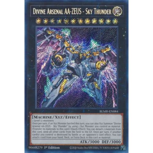 Divine Arsenal AA-ZEUS - Sky Thunder - BLMR-EN084 Secret