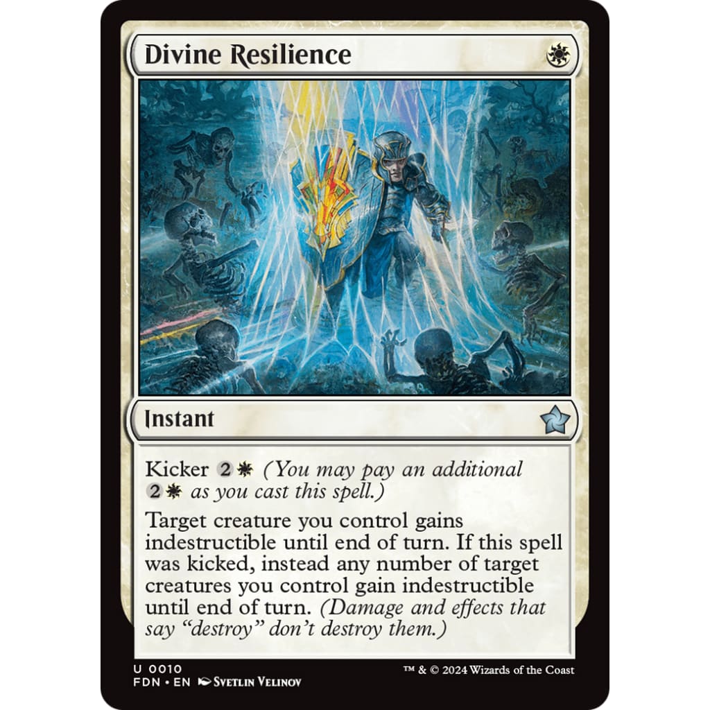 Divine Resilience (FDN-010) Foil - Single