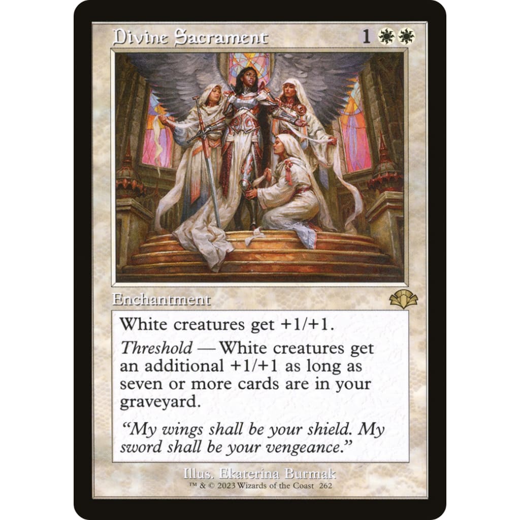 Divine Sacrament (DMR-262) Foil - Single