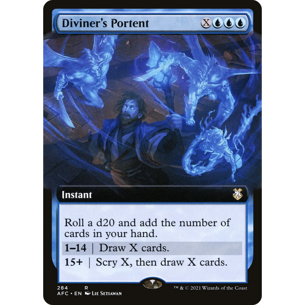 Diviner’s Portent (AFC-284): (Extended Art) - Single