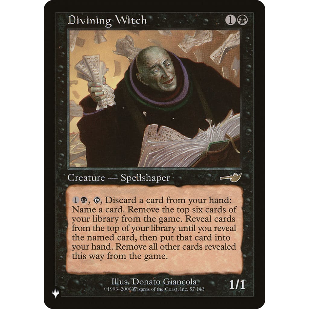 Divining Witch (PLST-NEM-57) - Single