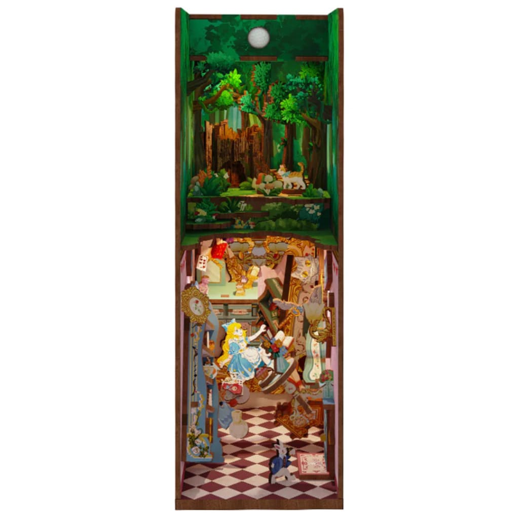 DIY Miniature Kit Book Nook Alice’s Adventure