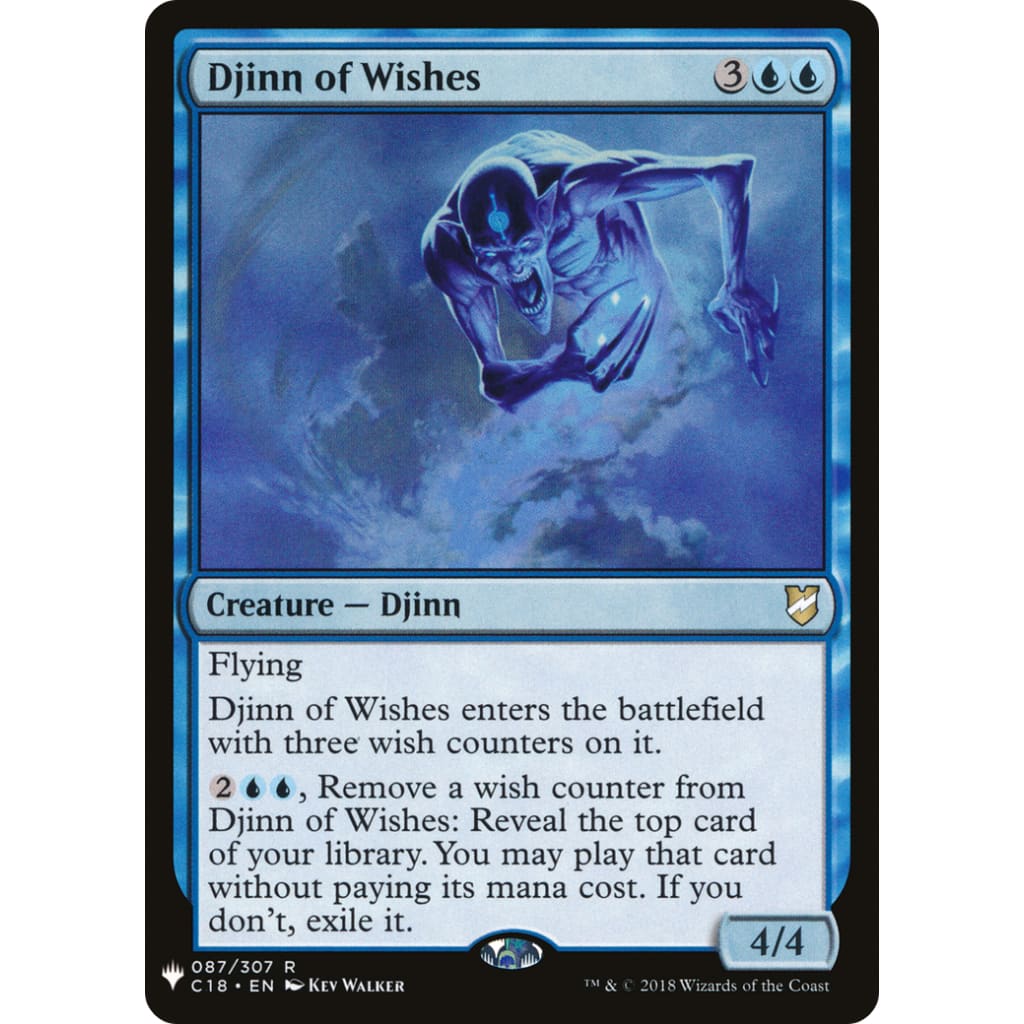 Djinn of Wishes (PLST-C18-87) - Single