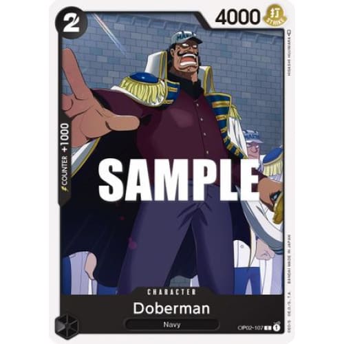 Doberman OP02-107 C Paramount War - Single