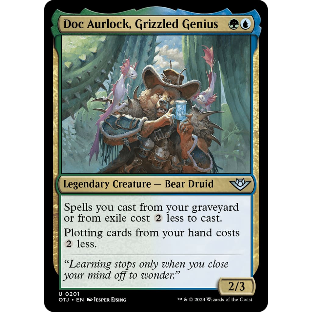 Doc Aurlock Grizzled Genius (OTJ-201) - Single