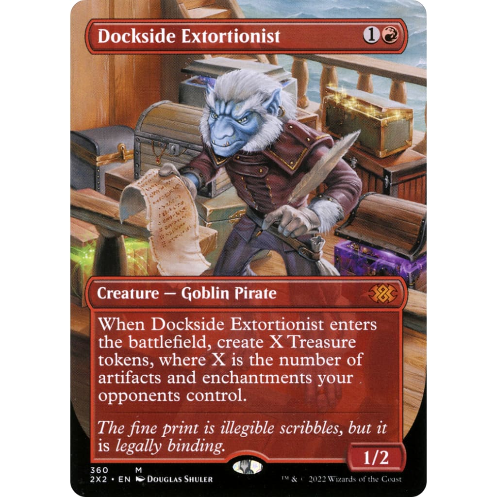 Dockside Extortionist (2X2-360) (Borderless) - Single
