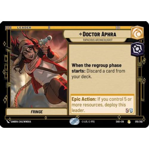 Doctor Aphra - Rapacious Archaeologist (015/262) - Shadows