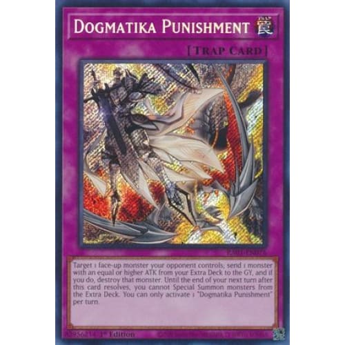 Dogmatika Punishment (Secret Rare) - RA01-EN076 Secret Rare