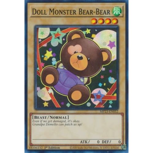 Doll Monster Bear-Bear - MP23-EN052 Super Rare 1st Edition
