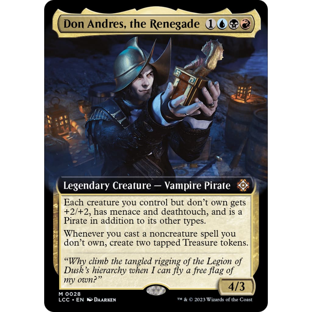 Don Andres the Renegade (LCC-028): (Extended Art) - Single