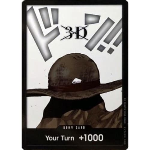 DON!! Card (3D) (Double Pack Set Vol. 8) null Legacy
