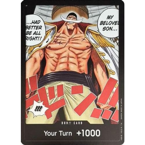 DON!! Card (Alternate Art) null Two Legends Foil - Single