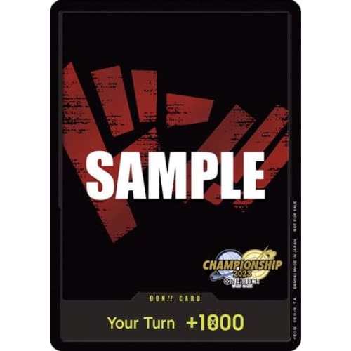 DON!! Card (CS 2023 Celebration Pack) null One Piece