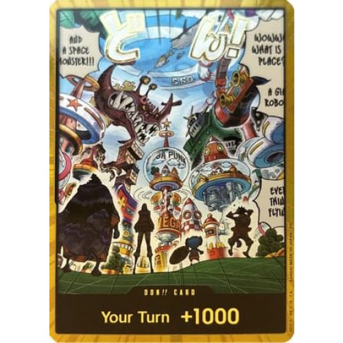 DON!! Card (Egghead) (Gold) null The Azure Sea’s Seven Foil