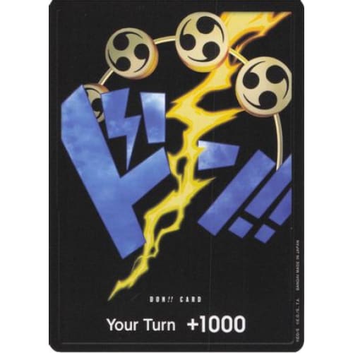 DON!! Card (Enel) null Premium Booster -The Best- Foil