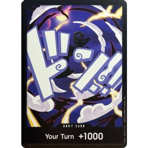 DON!! Card (GEAR5 Luffy) null Premium Booster -The Best-