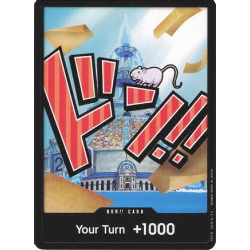 DON!! Card (Iceberg) null Premium Booster -The Best- Foil