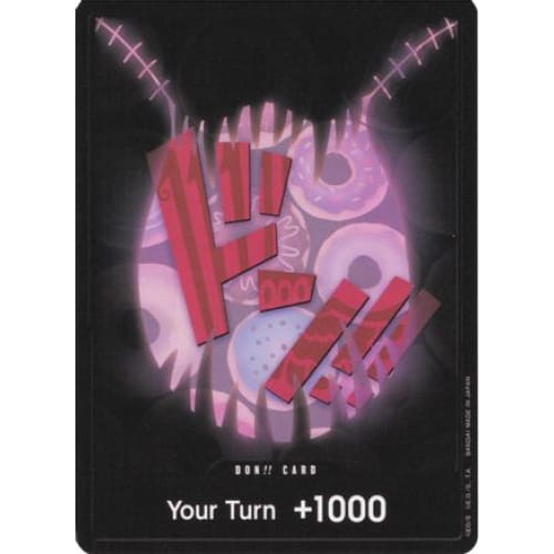 DON!! Card (Katakuri) null Premium Booster -The Best-