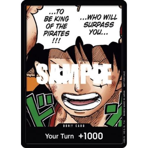 DON!! Card (Monkey.D.Luffy) (1st Anniversary Pack) null PR