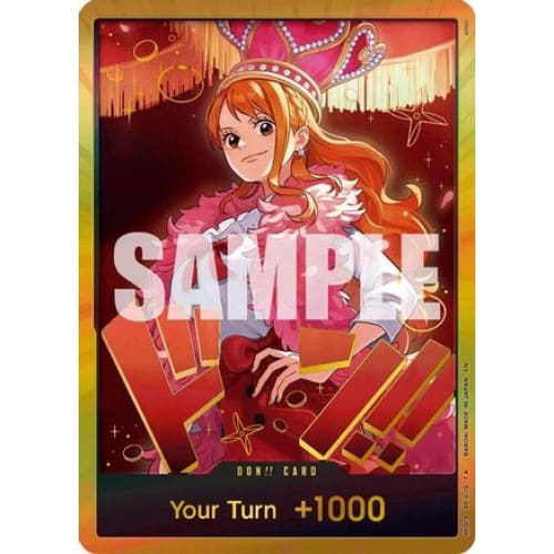 DON!! Card (Nami) (Gold) null Extra Booster: One Piece