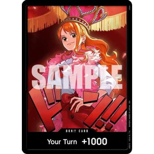DON!! Card (Nami) null Extra Booster: One Piece Heroines