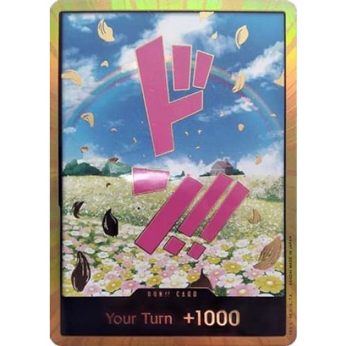 DON!! Card (Rebecca) (Gold) null Premium Booster -The Best-