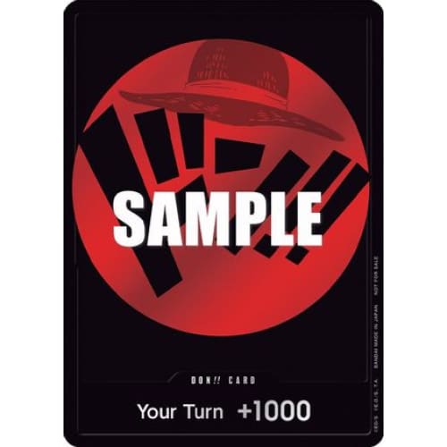 DON!! Card (Red) null PR One Piece Promotion Cards Foil