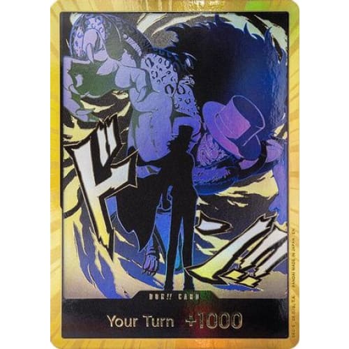 DON!! Card (Rob Lucci) (Gold) null Premium Booster -The