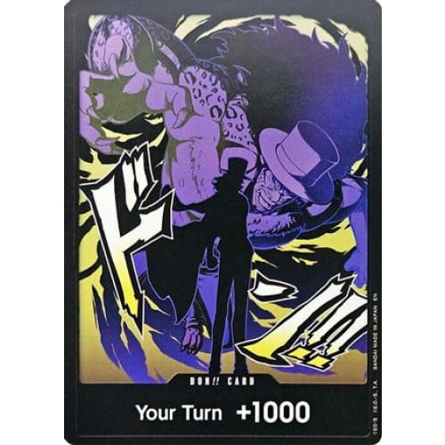 DON!! Card (Rob Lucci) null Premium Booster -The Best- Vol.