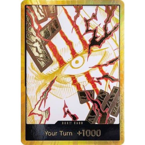 DON!! Card (Shanks) (Gold) null Premium Booster -The Best-