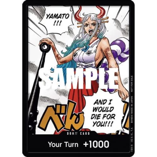 DON!! Card (Yamato) (1st Anniversary Pack) null PR