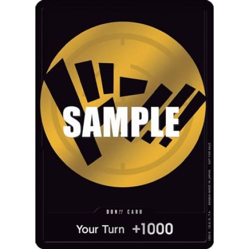 DON!! Card (Yellow) null PR One Piece Promotion Cards Foil