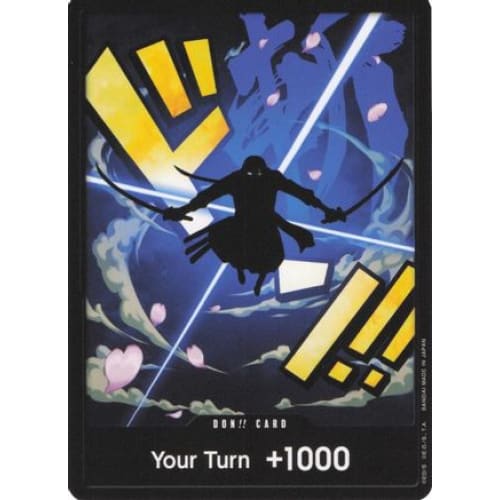 DON!! Card (Zoro) null Premium Booster -The Best- - Single