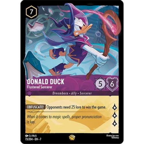 Donald Duck - Flustered Sorcerer (73/204) - Archazias