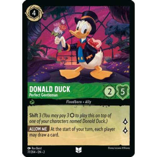 Donald Duck - Perfect Gentleman (77/204) - Rise
