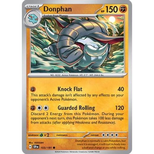 Donphan (103) Common Reverse Holofoil - Single
