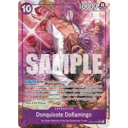 Donquixhote Doflamingo - OP14-069 (Alternate Art) SR