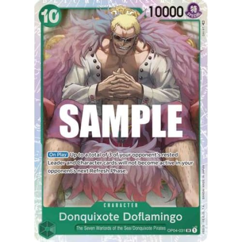 Donquixote Doflamingo (031) OP04-031 SR Kingdoms