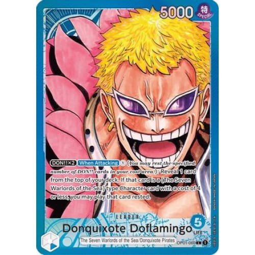 Donquixote Doflamingo (060) (Parallel) OP01-060 L Romance