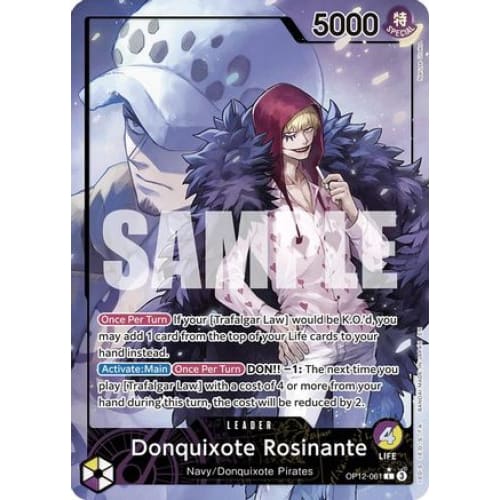Donquixote Rosinante (061) (Alternate Art) OP12-061 L
