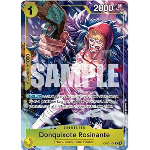 Donquixote Rosinante (Illustration Box Vol.6) OP12-108 R